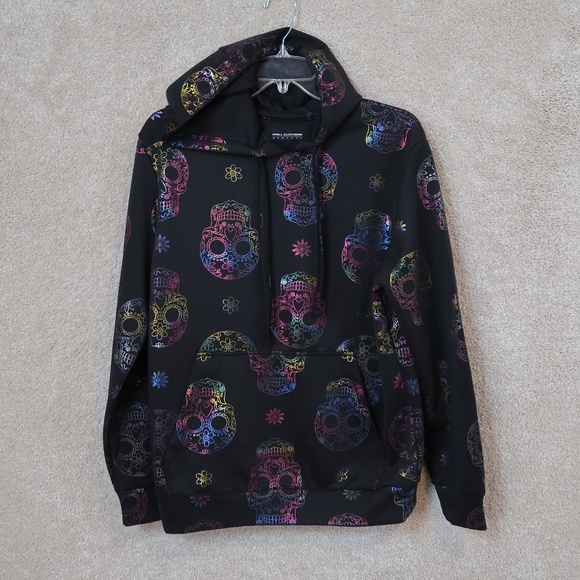 Drill clothing company Other - Drill clothing company nyc skull multicolored hoodie size Small